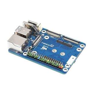 Waveshare CM4-IO-BASE-C For Raspberry Pi Compute Module 4 Mini Base Board, 23228