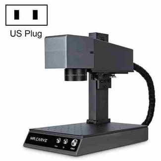 DAJA M1 Pro 10W Metal Nameplate High Precision Characters Laser Carving Machine, Style:M1pro+Industrial Software(US Plug)