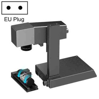 DAJA M1 Pro 2W Metal Nameplate High Precision Characters Laser Carving Machine, Style:M1pro+RT5 Rotating Shaft(EU Plug)