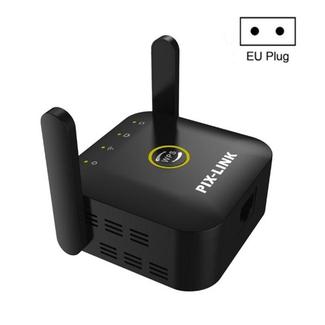 PIX-LINK WR22 300Mbps Wifi Wireless Signal Amplification Enhancement Extender, Plug Type:EU Plug(Black)