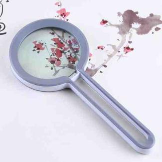 XT-9002 Lightweight Portable 2.5X Old Man Reading Hand-Held Magnifying Glass