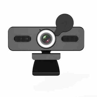 C360 2K  Network High-Definition Computer Camera Drive-Free Beautifying Light Camera with Omnidirectional Microphone, Cable Length: 1.8m