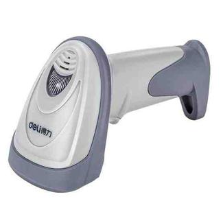 Deli 14883 Express Code Scanner Issuing Handheld Wired Scanner, Colour： White