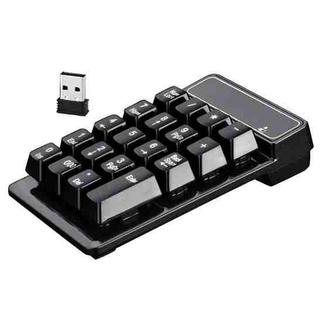 K3 19 Key 2.4G Wireless Mini Digital Keyboard Suspension Machinery Keypad(Black)