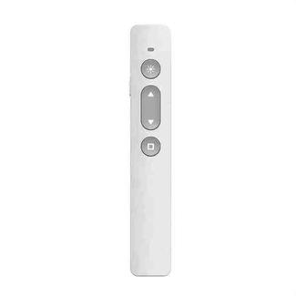 B1 Multimedia Infrared Laser Pointer Teaching Business Wireless PPT Page Turning Pen(White)