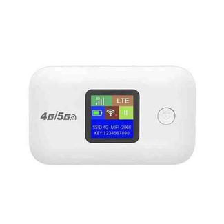 A8-EU Eurasian Version 4G Portable WiFi Wireless Type-C Plug And Play LTE Router Car Mobile Hotspot(White)