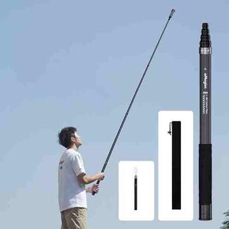 aMagisn 3m Carbon Fiber Invisible Selfie Stick Extension Rod For Action Camera
