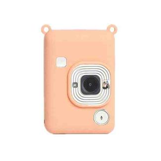 For FUJIFILM instax Mini Liplay Wear-resistant Anti-fall Silicone Soft Case(Blush Color)