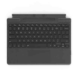 For Microsoft Surface Pro 8 / 9 / X Bluetooth Keyboard Magnetic Tablet Wireless Touch Backlit Keyboard With Pen Slot(Black)