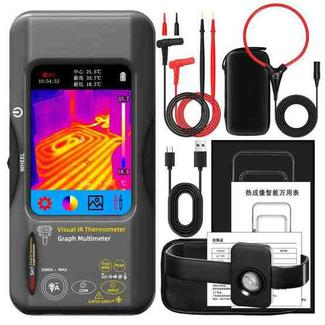 BSIDE SH7 Standard+Macro Lens+Flexible Coil Thermal Imager Multimeter Handheld Touch Screen High Accuracy Thermometer