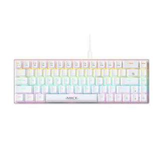 iMICE GK-690 Type-C Wired Mechanical Keyboard(White)