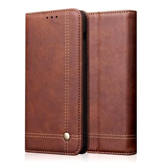 Casual Style Retro Crazy Horse Texture Horizontal Flip Leather Case for Xiaomi Mi 9, with Card Slots & Holder & Wallet (Khaki)