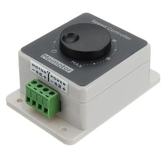 CCM96SK DC 12V 24V 36V 48V PWM DC 10A High Power Motor Speed Controller with Housing (White)