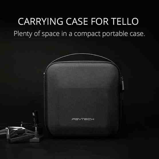 PGYTECH Portable PU Nylon EVA Storage Bag for DJI TELLO(Black) - 4