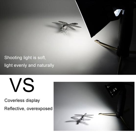10cm x 13cm Durable Size Foldable Soft Diffuser Softbox Cover for External Flash Light