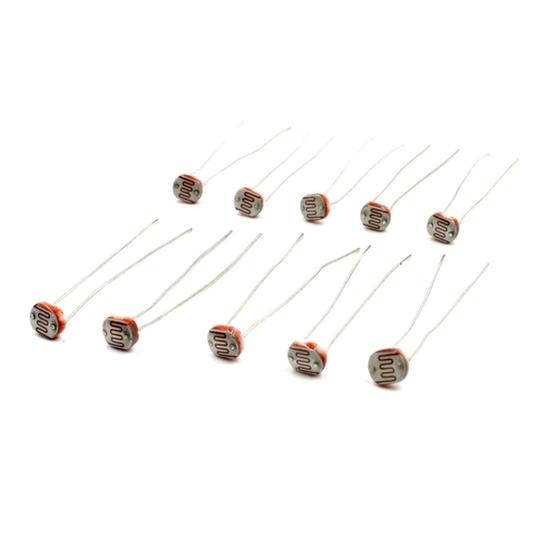 10 PCS Electronic Component Photoresistor for DIY Project - 5