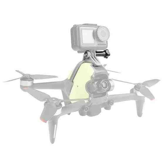 RCSTQ for GoPro Camera Holder Mounts Extend Bracket Adapter for DJI FPV Drone - 3
