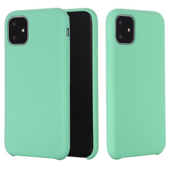 For Iphone 11 Pro Solid Color Liquid Silicone Shockproof Case Blue Green Flutter Shopping Universe