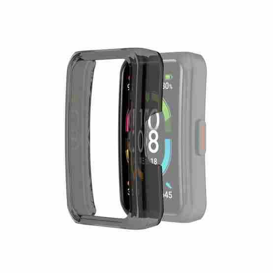 ontrouw . lever For Huawei Honor Band 6 Half Coverage PC Protective Case(Transparent Black)  - Flutter Shopping Universe