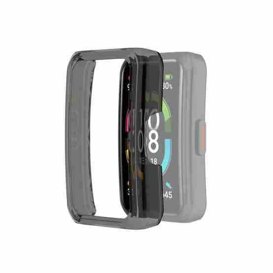 For Huawei Honor Band 6 Half Coverage Pc Protective Case Transparent Black Flutter Shopping Universe