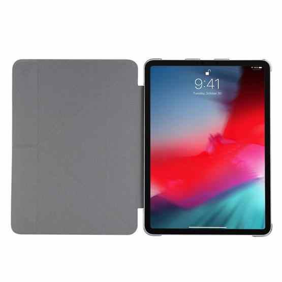 Silk Texture Horizontal Deformation Flip Leather Tablet Case with Holder For iPad Pro 11 2021(Light Blue) - 6