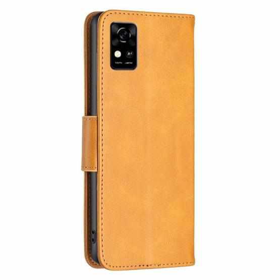 For ZTE Blade  A31 Lambskin Texture Leather Phone Case(Yellow) - 2