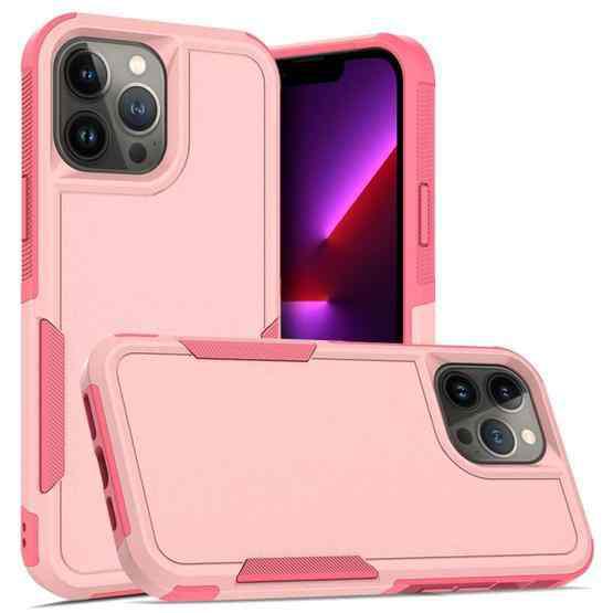 For iPhone 11 PC + TPU Phone Case (Pink) - 1
