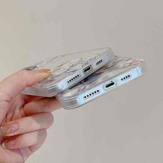 For iPhone 13 Pro Dual-side Laminating TPU Phone Case(Mandala Totem Flower) - 5