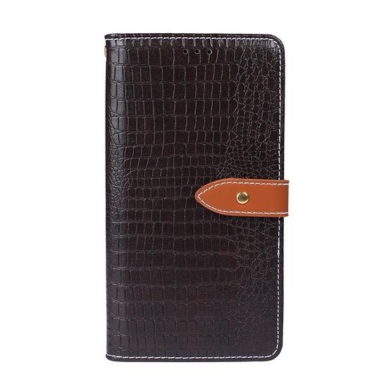 For Coolpad Legacy idewei Crocodile Texture Horizontal Flip Leather Case with Holder & Card Slots & Wallet(Dark Brown) - 2