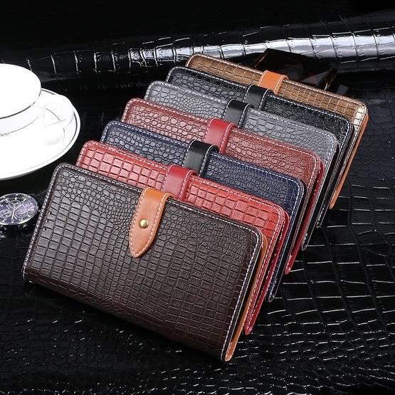For Coolpad Legacy idewei Crocodile Texture Horizontal Flip Leather Case with Holder & Card Slots & Wallet(Coffee) - 8
