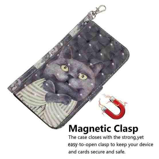 For Tecno Camon 20 Pro 5G 3D Colored Horizontal Flip Leather Phone Case(Hug Cat) - 6