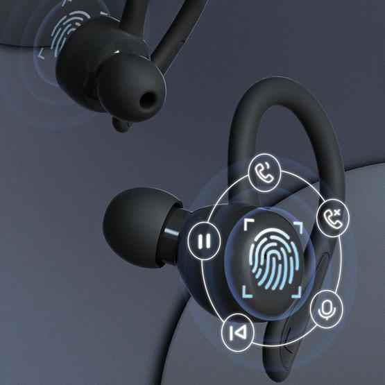 T&G T40 TWS IPX6 Waterproof Hanging Ear Wireless Bluetooth Earphones with Charging Box(Blue) - 6