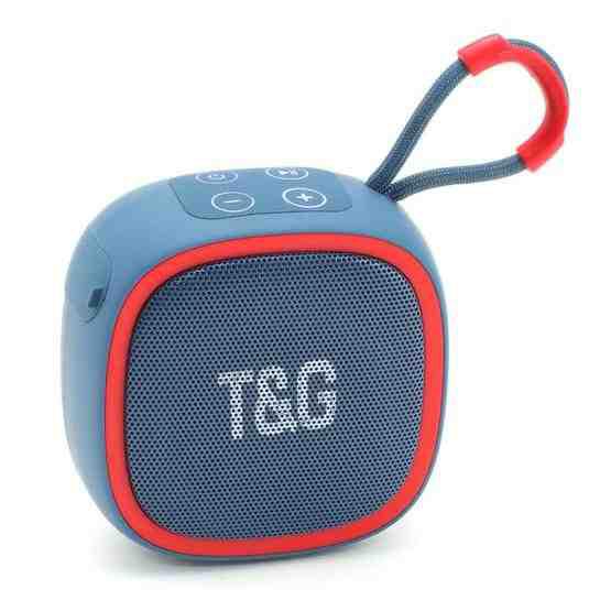 T&G TG659 Outdoor Portable TWS Mini Bluetooth Speaker(Blue) - 1