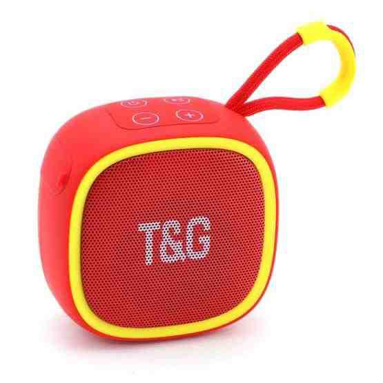 T&G TG659 Outdoor Portable TWS Mini Bluetooth Speaker(Red) - 1