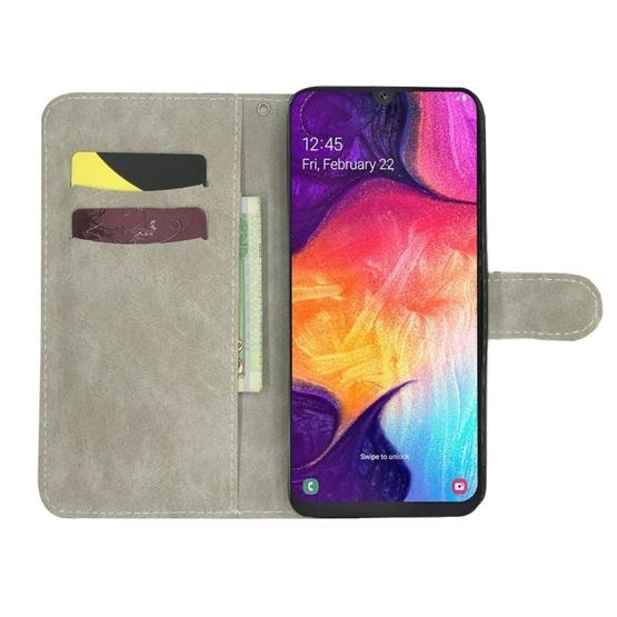 For Samsung Galaxy A40 Colored Drawing Pattern Horizontal Flip Leather Case with Holder & Card Slots & Wallet(Rabbit) - 6