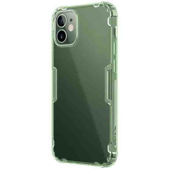 For Iphone 12 Mini Nillkin Nature Tpu Transparent Soft Protective Case Green Flutter Shopping Universe