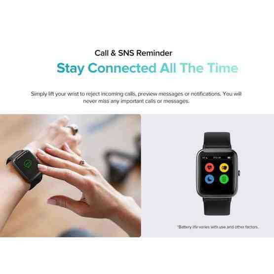[HK Warehouse] Ulefone Watch 1.3 inch TFT Touch Screen Bluetooth 4.2 Smart Watch, Support Sleep / Heart Rate Monitor & 5 ATM Waterproof & 9 Sports Mode(Black) - 7