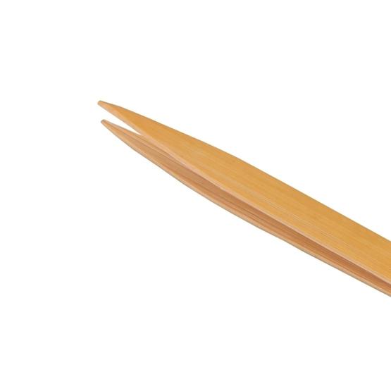 BEST BST-20# Pointed Tip and 140mm Whole Length Bamboo Tweezer - 4