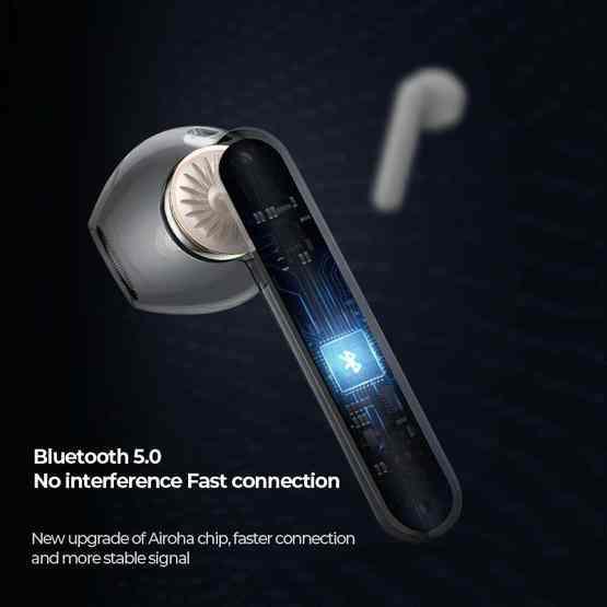 JOYROOM JR-T09 Bluetooth 5.0 Ture Wireless TWS Semi-in-ear Bluetooth Earphone with Charging Box - 4