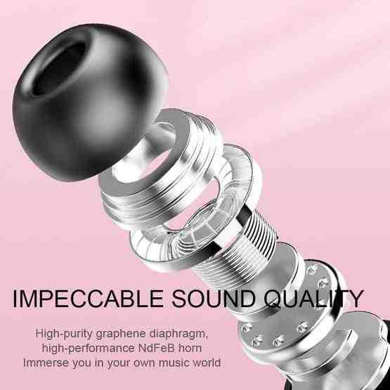 M-A8 TWS Macaron Business Single Wireless Bluetooth Earphone V5.0 with Charging Cable(Black) - 5