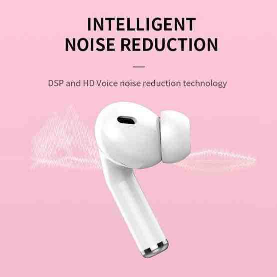 M-A8 TWS Macaron Business Single Wireless Bluetooth Earphone V5.0 with Charging Cable(White) - 6