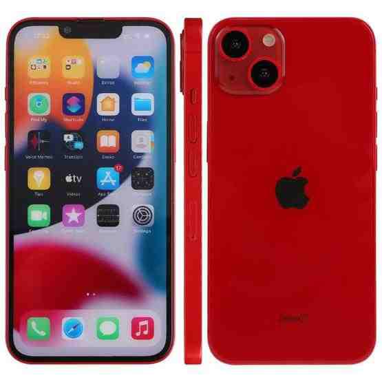 For iPhone 13 mini Color Screen Non-Working Fake Dummy Display Model(Red) - 1