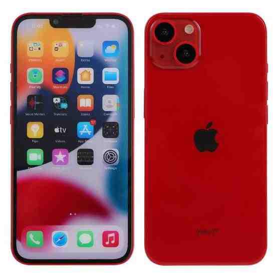 For iPhone 13 mini Color Screen Non-Working Fake Dummy Display Model(Red) - 2
