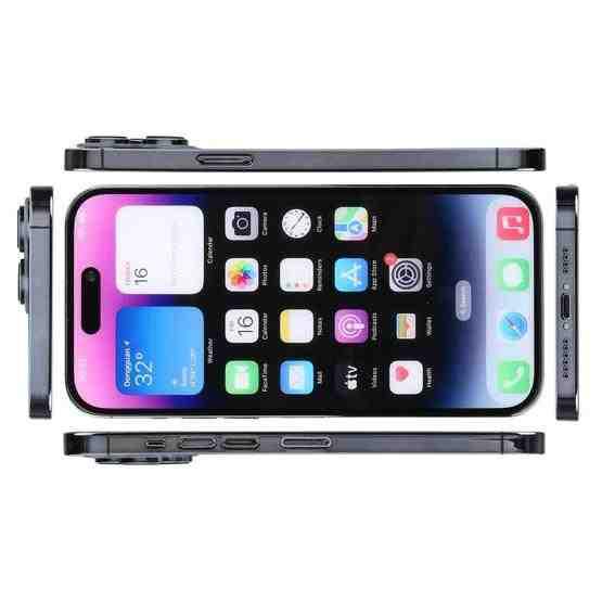 For iPhone 14 Pro Max Color Screen Non-Working Fake Dummy Display Model (Space Black) - 3