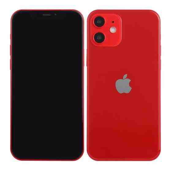 For iPhone 12 mini Black Screen Non-Working Fake Dummy Display Model (Red) - 2