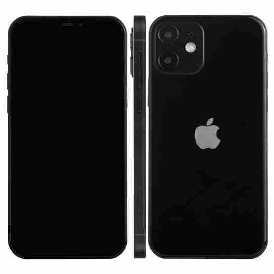 For iPhone 12 Black Screen Non-Working Fake Dummy Display Model(Black) - 1