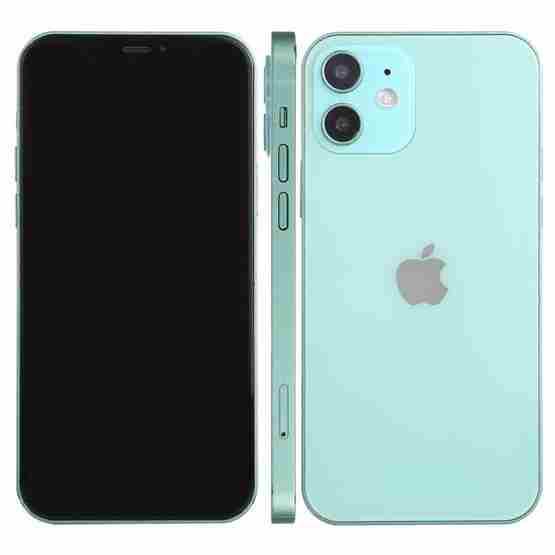 For iPhone 12 Black Screen Non-Working Fake Dummy Display Model(Green) - 1