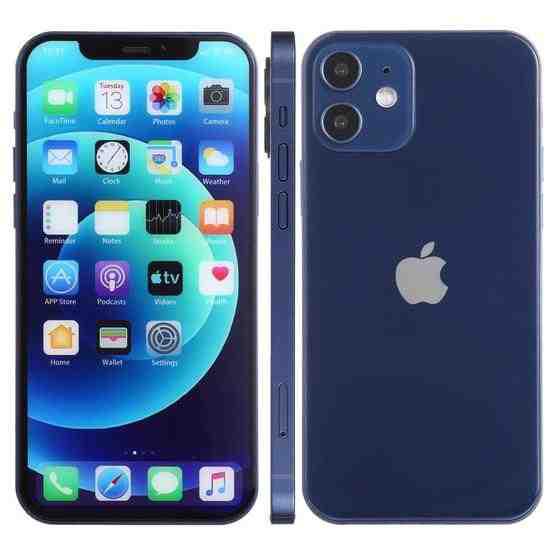 Color Screen Non Working Fake Dummy Display Model For Iphone 12 6 1 Inch Blue Flutter Shopping Universe