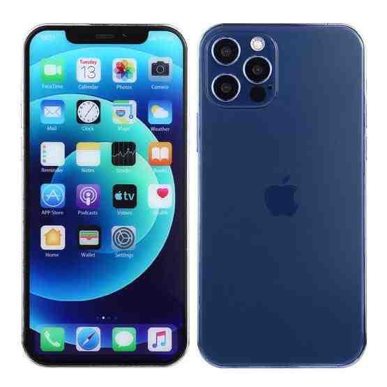 For iPhone 12 Pro Color Screen Non-Working Fake Dummy Display Model(Aqua Blue) - 2