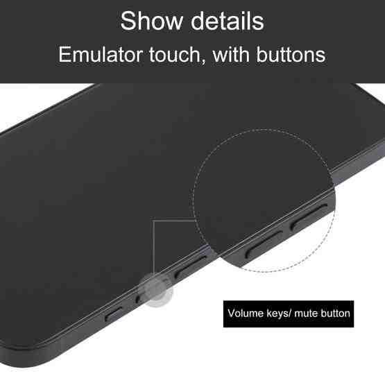 Black Screen Non-Working Fake Dummy Display Model for iPhone 13 mini(Midnight Black) - 5